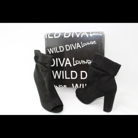 DIVA LOUNGE Morris Peep Toe Booties			NWT - Picture 2 of 5